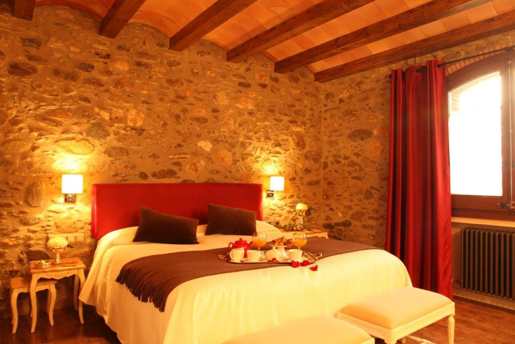 Hotel Rural Can Vila Sant Esteve De Palautordera Oda fotoğraf