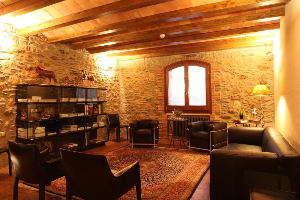 Hotel Rural Can Vila Sant Esteve De Palautordera Oda fotoğraf